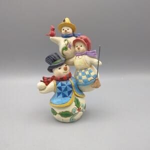 Jim Shore Snowman Family Christmas Ornament